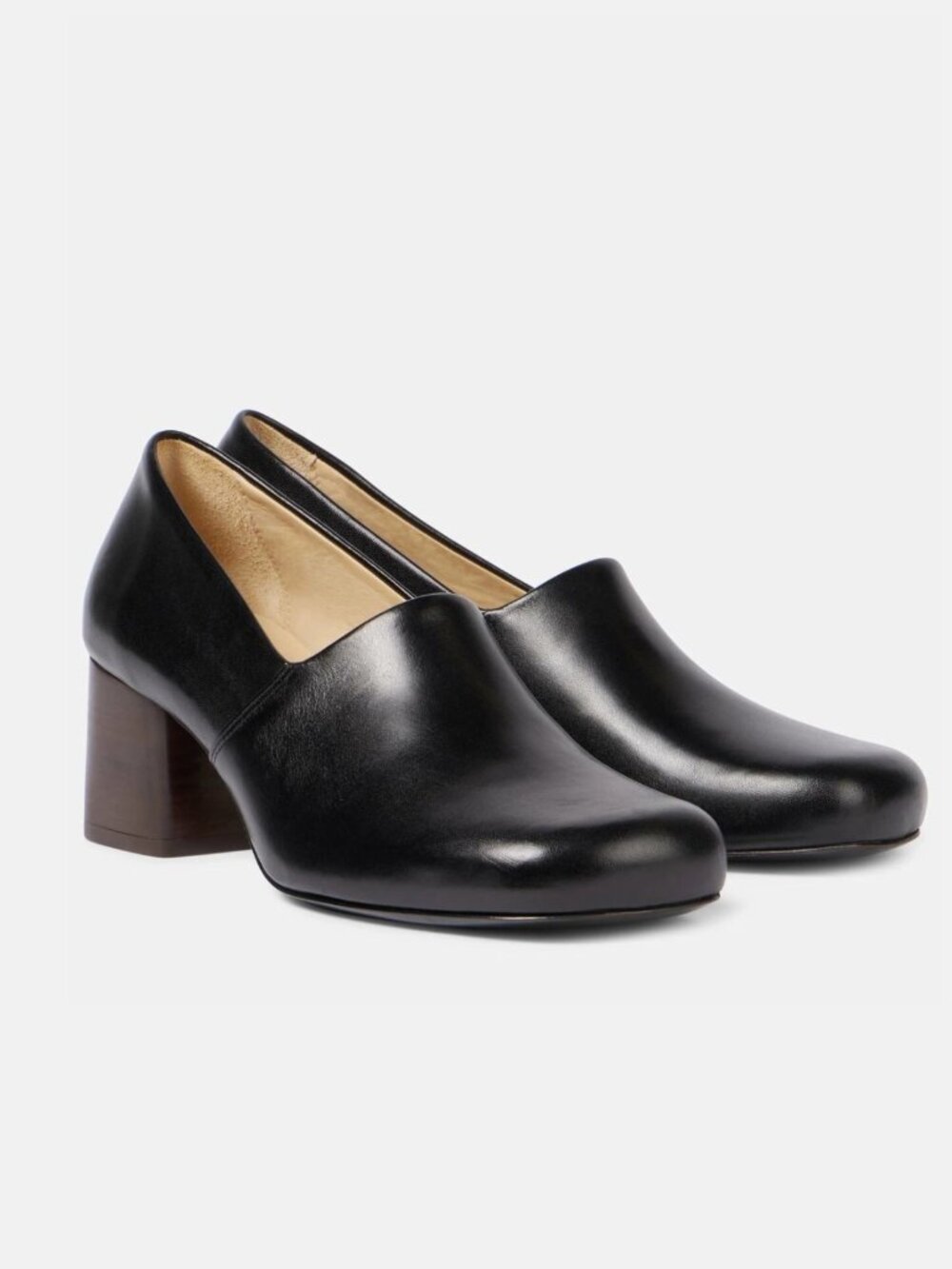 Lemaire "Anatomic" 55mm Pumps in Black, size 36